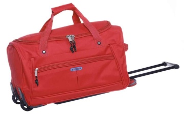 Geanta de voiaj cu role Madisson, Poliester 600D, SW50072 - 75 cm, Rosu