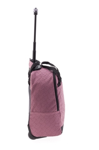 Geanta de voiaj cu role, Wizz Air/Ryanair, Nylon/Poliester, Origami, MV 24648 - 40 cm, Roz - Img 5