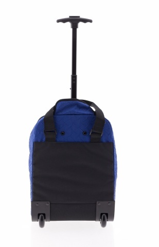 Geanta de voiaj cu role, Wizz Air/Ryanair, Nylon/Poliester, Origami, MV 24648 - 40 cm, Albastru - Img 3