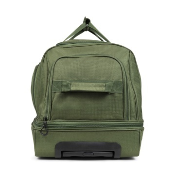 Geanta de voiaj cu role XL TravelZ, 2 compartimente, poliester, 72 cm, verde - Img 8