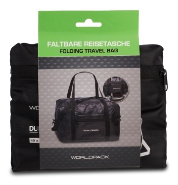 Geanta de voiaj pliabila pentru Wizz Air/Ryanair , Worldpack, F10464, 40 cm, Negru - Img 5