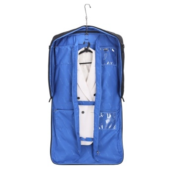 Geantă Haine 108x60 cm, Nylon 1200D, Snowball, SW67703, Negru - Img 12