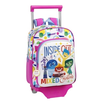 Ghiozdan Inside out cu troler pentru clasa 0