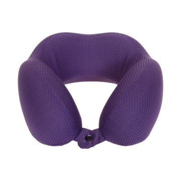 Pernă de gât memory foam pentru călătorie Diplomat, ACPIL3, Mov