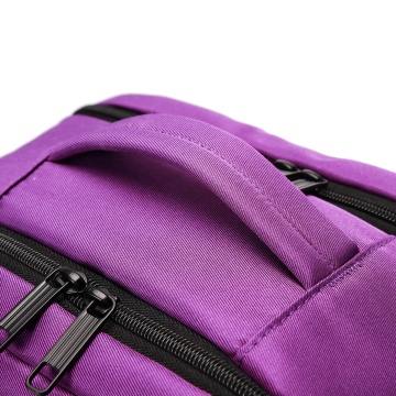 Rucsac Avion Aventor 40x30x20 cm Wizz Air/Ryanair, Poliester, 24 L, Mâner tip Geantă, AV202, Mov - Img 14