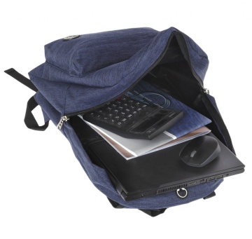 Rucsac Avion, Diplomat, Port USB, BF 25 R, Gri - Img 4