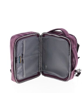 Rucsac Călătorie Wizz Air & Ryanair 40x30x20 cm, Laptop 13”, Vogart Nitro, Grena, RESIGILAT - Img 2