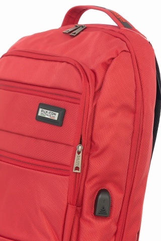 Rucsac Casual Ella Icon Atena 1865 Rosu - Img 6