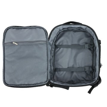 Rucsac de Călătorie Extensibil Snowball 48x34x17 cm, Laptop 16”, Poliester Impermeabil, Negru - Img 8