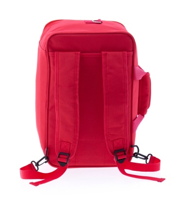 Rucsac de calatorie, tip geanta, pentru Wizz Air/Ryanair, Gladiator, Metro, MG 2128 - 40 cm Rosu - Img 3
