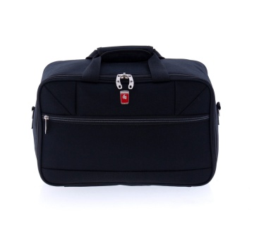 Rucsac de calatorie, tip geanta, pentru Wizz Air/Ryanair, Gladiator, Metro, MG 2128 - 40 cm Negru - Img 5