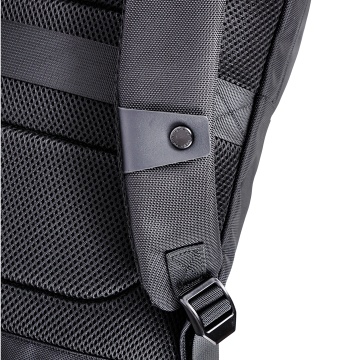 Rucsac laptop 15.6", Wizz Air/Ryanair, Snowball, SW22107, poliester 1680D, port USB, negru - Img 18