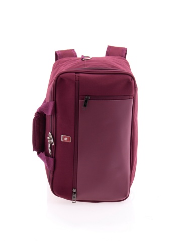 Rucsac tip geanta 40x25x20 cm, bagaj cabina Wizz Air si Ryanair, Gladiator Arctic MG 3728, Grena - Img 8