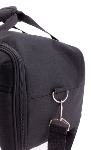 Rucsac tip geanta 40x25x20 cm, bagaj cabina Wizz Air si Ryanair, Gladiator Arctic MG 3728, Negru - Img 5