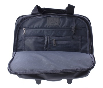 Servieta cu role Gladiator Polar, comp. laptop 14", poliester impermeabil, MG 3948, bleumarin - Img 2
