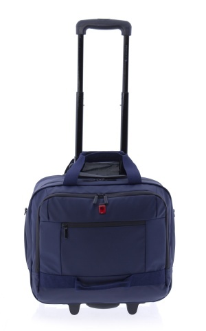 Servieta cu role Gladiator Polar, comp. laptop 14", poliester impermeabil, MG 3948, bleumarin - Img 12