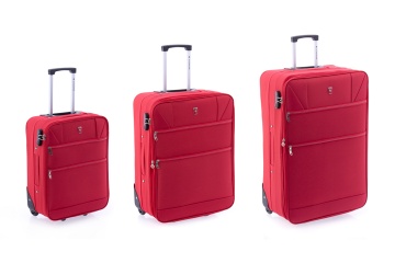 Set Trolere, 2 Roti, Gladiator, Metro, MG 21 - 3 Piese, Rosu