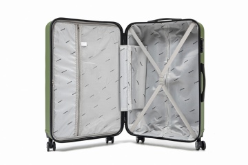 Set trolere Aventor, Polipropilenă, Cifru TSA, 4 Roți Duble 360°, AV109, 4 Piese, Verde - Img 2