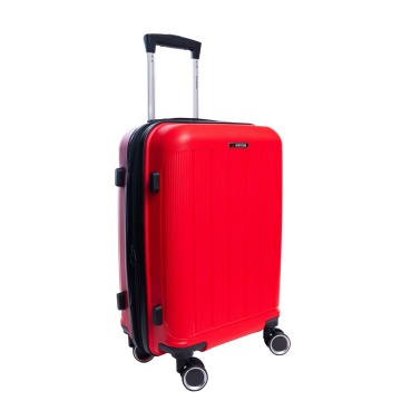Set trolere extensibile Aventor AV101, 1 bagaj de cabina si 2 de cala, +20% capacitate, fermoar antifurt, polipropilena, cifru TSA, rosu - Img 13