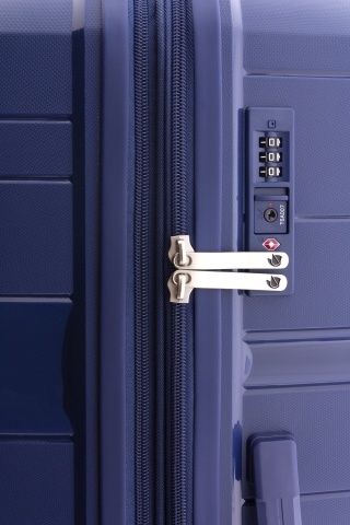 Set trolere extensibile Gladiator Boxing MG 38, roti cu suspensie, polipropilena 3 piese, bleumarin - Img 10