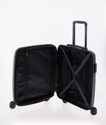Set Trolere Extensibile Gladiator Kick Off MG 34, Polipropilena, 4 Roti Duble, 3 Piese, Antracit - Img 3