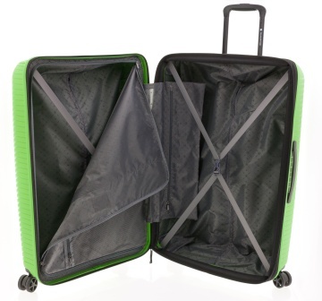 Set Trolere Extensibile Gladiator Vincent, Polipropilenă, Cifru TSA, 3 Piese, Verde - Img 3