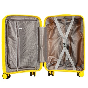Set trolere Madisson SW42103, polipropilena, cifru, 4 roti duble, 3 piese, galben - Img 2