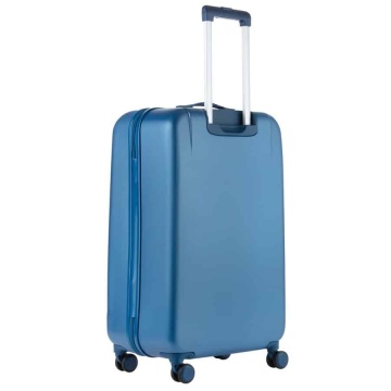 Set Trolere, Policarbonat/ABS, 4 Roti Duble, cifru TSA, CarryOn SKYHOPPER, 3 Piese, Albastru - Img 13