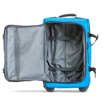 Set trolere Snowball SW42503, 1 bagaj de cabina si 2 de cala, 36L/57L/78L, 2 roti, poliester impermeabil, albastru - Img 2