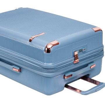 Set trolere Snowball SW44303, fermoar antifurt, 3 piese, policarbonat rezistent, cifru TSA, bleumarin - Img 9