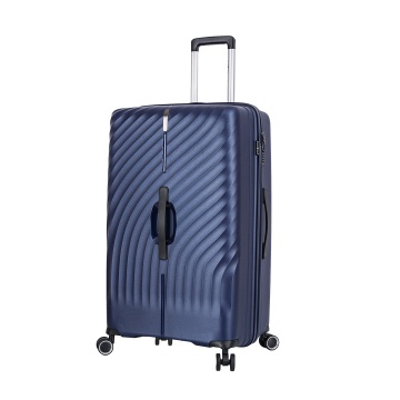 Set trolere Snowball SW47203, polipropilena, fermoar antifurt, cifru TSA, 4 roti duble, 3 piese, bleumarin - Img 7