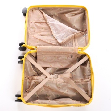 Troler Cabina ABS Ella Icon Fly 1295 - 55 cm Galben - Img 2