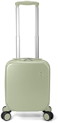 Troler cabina Benzi XS, 40x30x20 cm - bagaj de mana avion Wizz Air, ABS, BZ 5789, verde