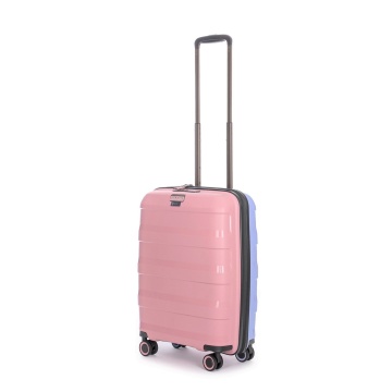 Troler Cabina Extensibil Stratic S Straw Plus - 55 cm Roz/Albastru - Img 3