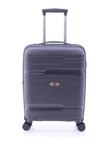 Troler cabina Gladiator Boxing MG 3810, roti cu suspensie, extensibil, polipropilena, 55 cm, antracit - Img 12