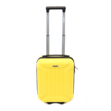 Troler cabina Lamonza Capri XS, 40x30x20 cm - bagaj de mana avion Wizz Air, ABS, galben - Img 4
