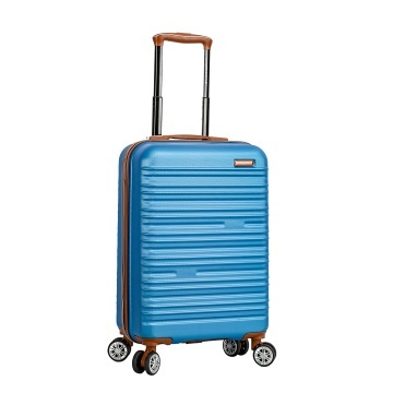 Troler cabina Madisson SW33803, ABS, cifru, 4 roti duble, 55 cm, albastru - Img 4
