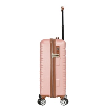 Troler cabina Madisson SW33803, ABS, cifru, 4 roti duble, 55 cm, rose - Img 5