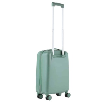 Troler Cabina, Policarbonat/ABS, 4 Roti Duble, cifru TSA, CarryOn Skyhopper, 55 cm, Verde - Img 3