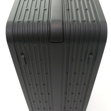 Troler Cabina Policarbonat Cifru TSA 4 Roti Duble Ella Icon Compact 2508 - 55 cm Gri - Img 5