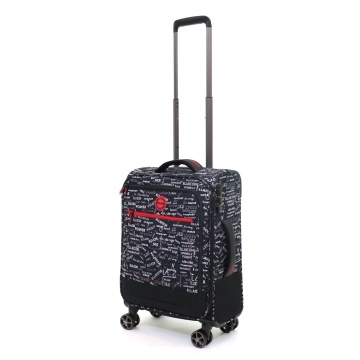 Troler Cabina Poliester 4 Roti Duble Ella Icon Urban Textil 2596 - 55 cm