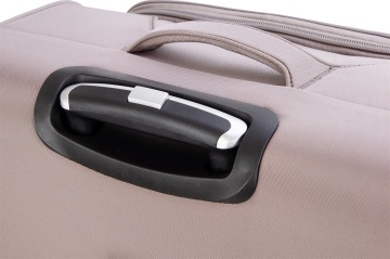Troler Cabina Snowball SW87303, Fermoar Antifurt, 4 Roti Duble, Nylon, Cifru TSA, 55 cm, Kaki - Img 6
