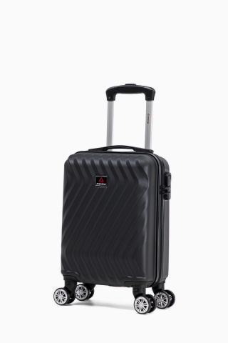 Troler Cabină XS Aventor, 40×30×20 cm, Roți Detașabile, ABS, 23 L, AV104, Negru