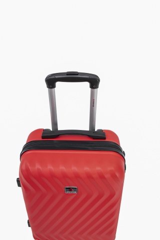 Troler Cabină XS Aventor, 40×30×20 cm, Roți detașabile, ABS, 23 L, AV104, Roșu - Img 9