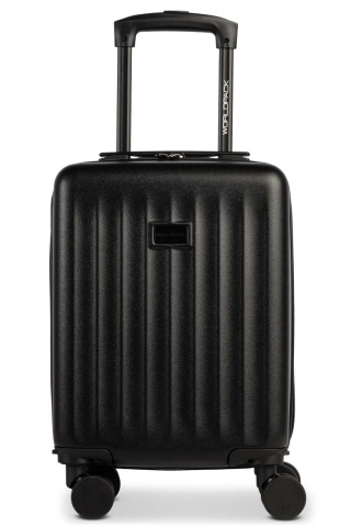 Troler Cabină XS Worldpack Underseat, 40×30×20 cm, Roți detașabile, ABS, 24 L, Negru
