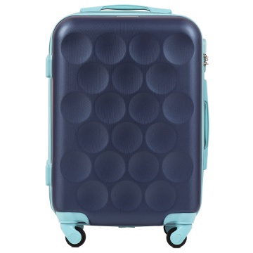 Troler Copii XS, Wings, Little Bird, ABS, 4 Roti, KD02, 50 cm, Bleumarin - Img 5