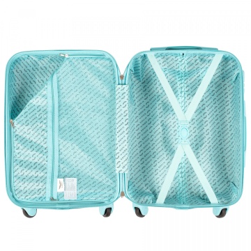 Troler Copii XS, Wings, Little Bird, ABS, 4 Roti, KD02, 50 cm, Rose - Img 2