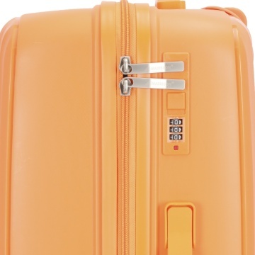 Troler de Cabină Madisson, 55x37x22 cm, Polipropilenă, Fermoar Antifurt, Cifru, 40 L, SW65603, Albastru deschis - Img 12