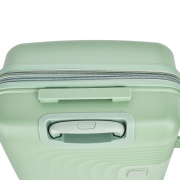 Troler de cabina Snowball SW44403, polipropilena, cifru TSA, 4 roti duble, 55 cm, negru - Img 6