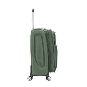 Troler Extra Large Extensibil 86x52x33 cm, Poliester, Cifru, Madisson,SW66204, Verde - Img 5